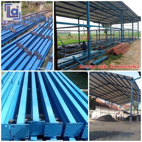 lancarasaia_harmonika_pintu besi